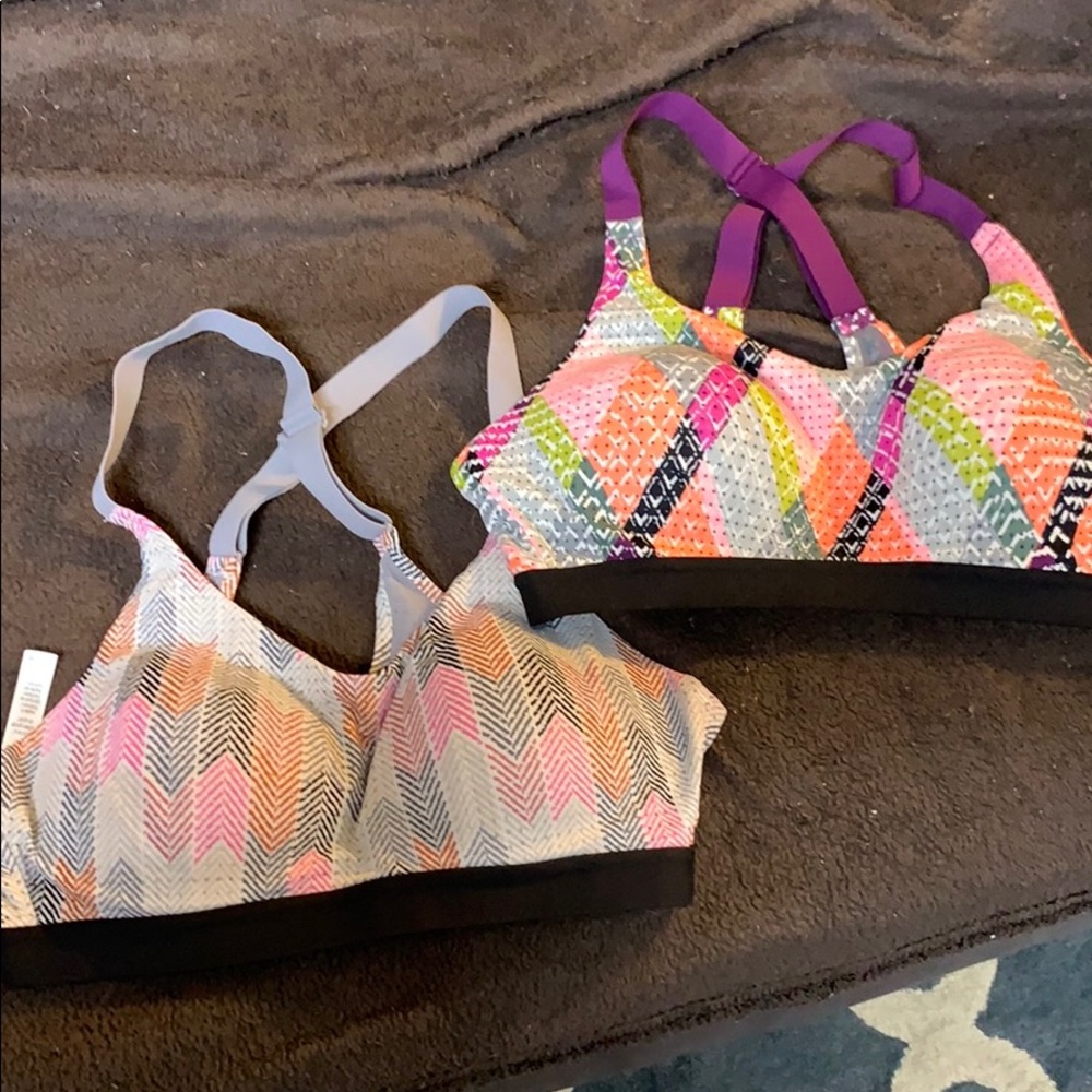 Lot of 2 Victoria Secret Sport Bras 34B